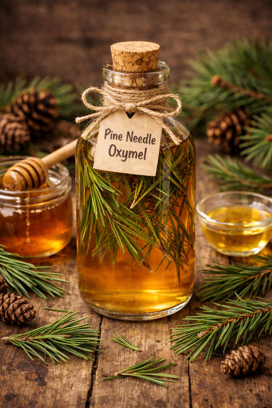 DIY: Pine Needle Oxymel