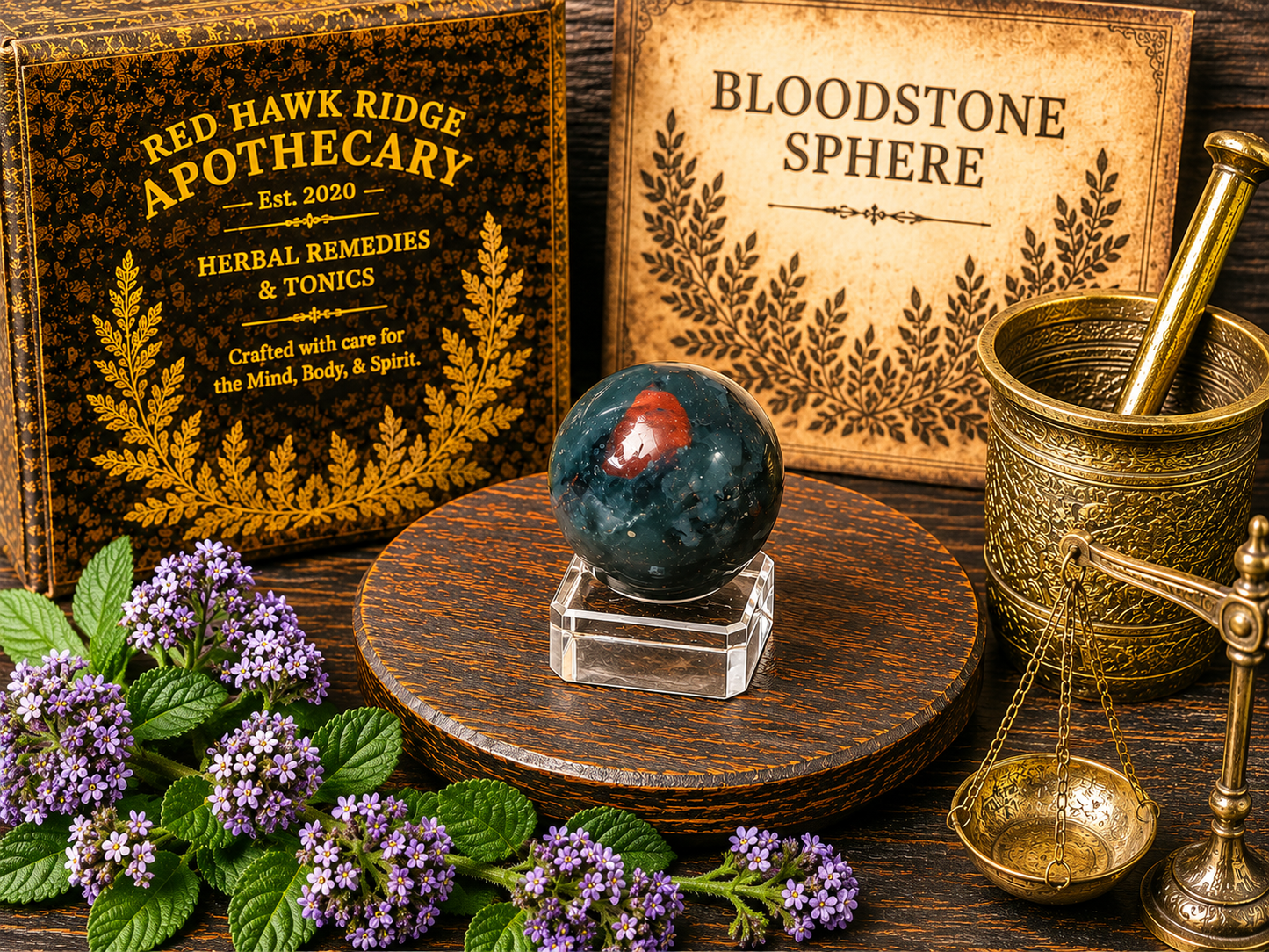 Bloodstone Sphere