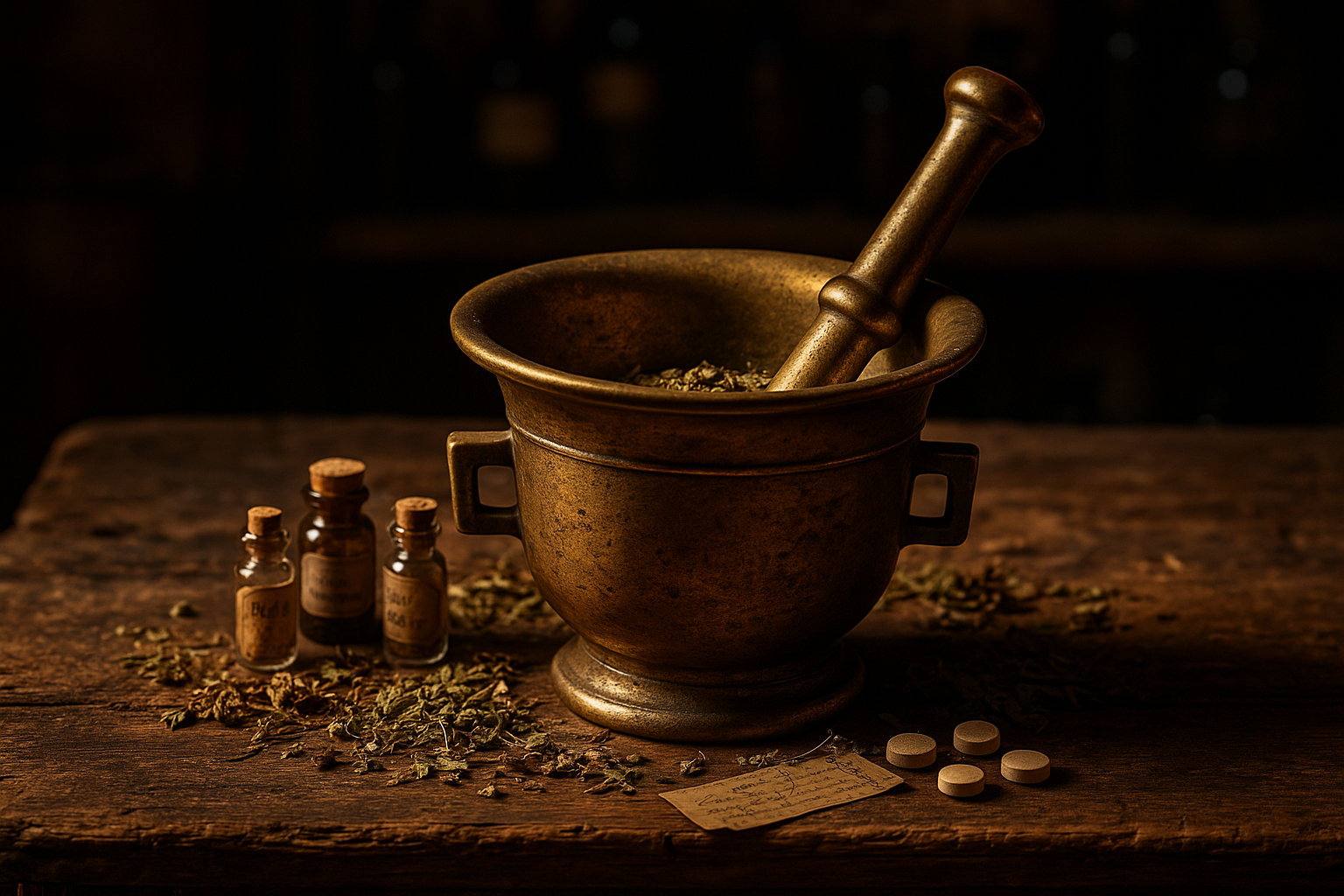 Can I get it more focused on the mortar and pestle on the table?